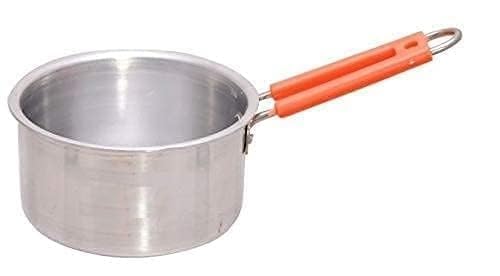 Aluminium Saucepan, 1.5 L, 1 Piece (Silver) Pure Aluminium Sauce PAN Tea PAN/Milk PAN (3 Litter)