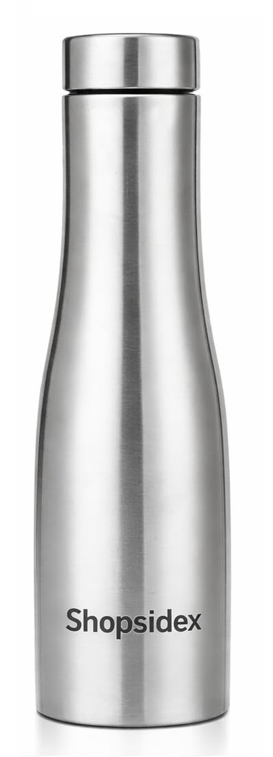 Water Bottle Quality Hi-Rise Stainless Steel Single Wall 1000ML, Fridge Water Bottle |BPA Free | single wall Leak-Proof, Best for School