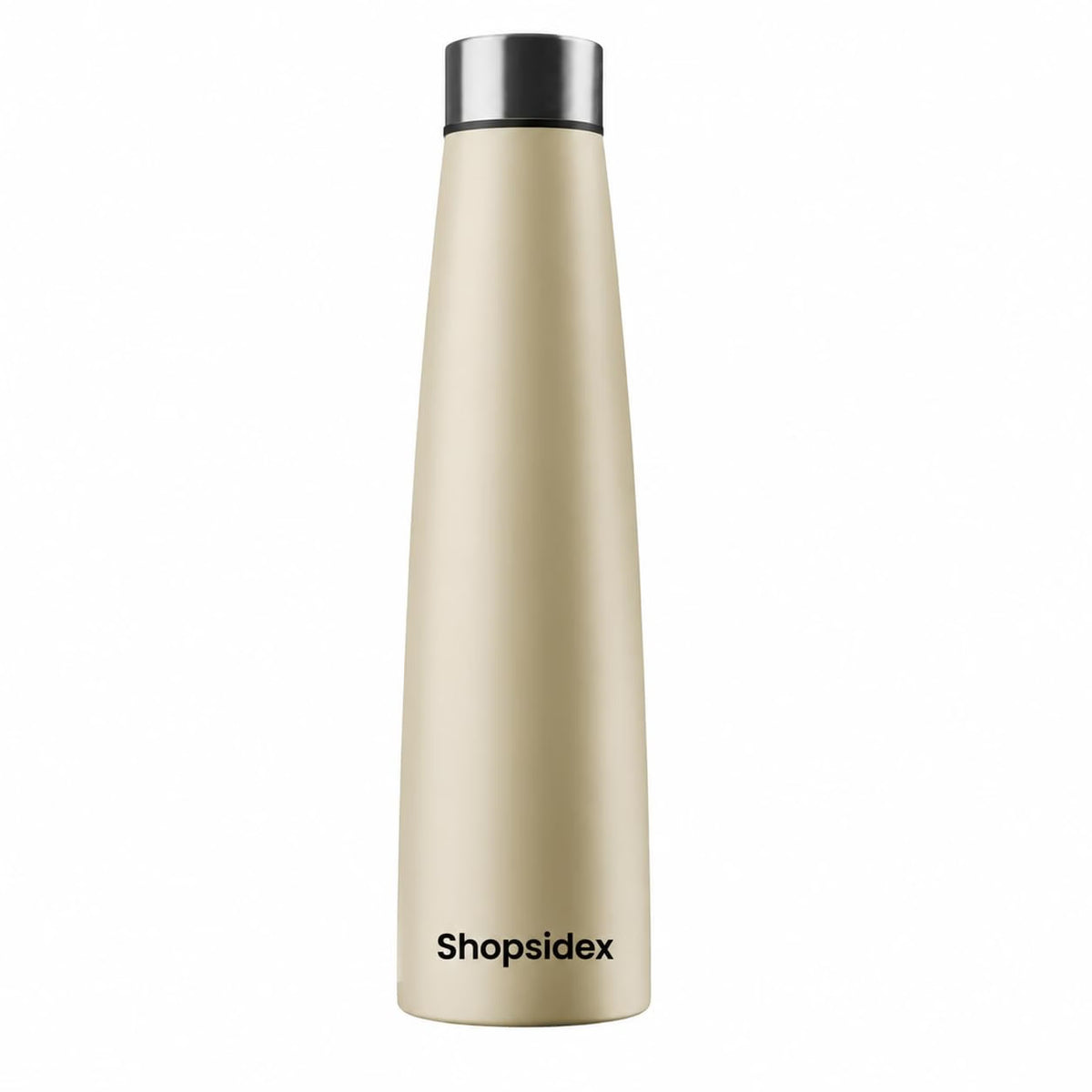 Beige Stainless Steel Water Bottle 1000ml