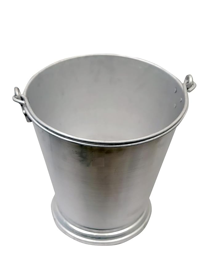 Aluminium Bucket Multipurpose Balti with Handle Specially Made for Home and Restaurant BALTI for Kitchen Domestic (3 Litter) (4 Litter)