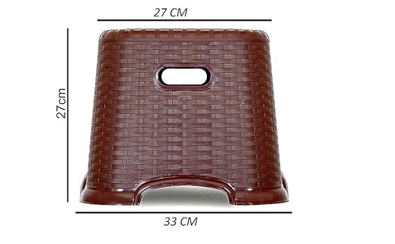 Plastic Stool | Pack of 2 | Anti-Skid | Multipurpose | Kitchen & Bathroom