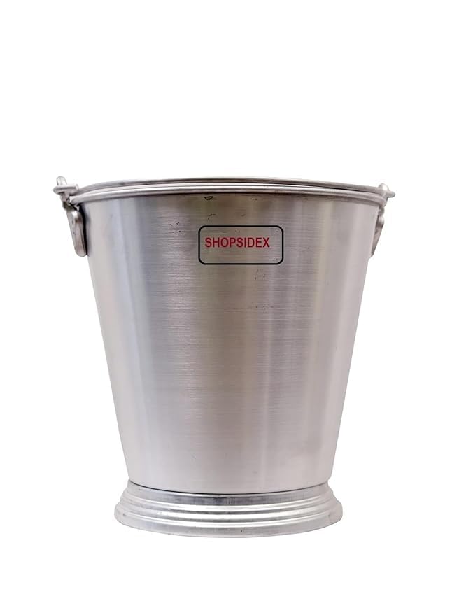 Aluminium Bucket Multipurpose Balti with Handle Specially Made for Home and Restaurant BALTI for Kitchen Domestic (3 Litter) (4 Litter)