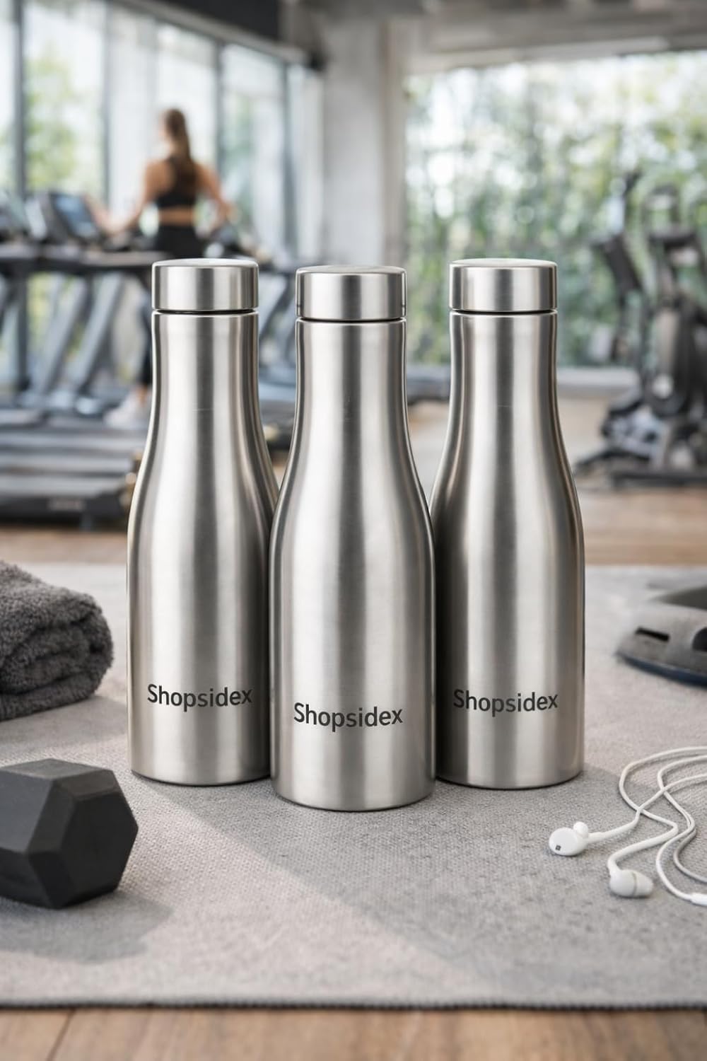 Water Bottle Quality Hi-Rise Stainless Steel Single Wall 1000ML, Fridge Water Bottle |BPA Free | single wall Leak-Proof, Best for School