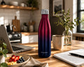 Matte Burgundy Stainless Steel Water Bottle 1000ml