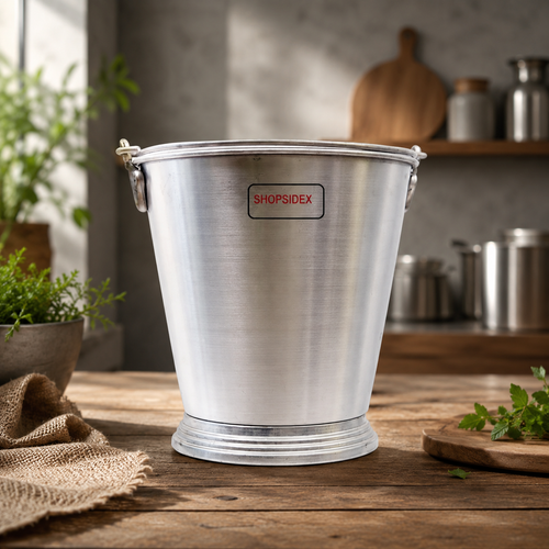Aluminium Bucket Multipurpose Balti with Handle Specially Made for Home and Restaurant BALTI for Kitchen Domestic (3 Litter) (4 Litter)