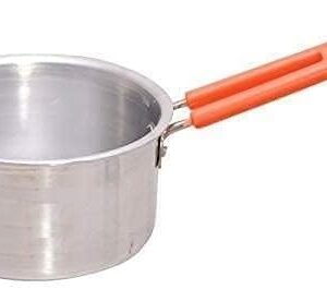 aluminium saucepan, 1.5 l, 1 piece (silver) pure aluminium sauce pan tea pan/milk pan (3 litter)
