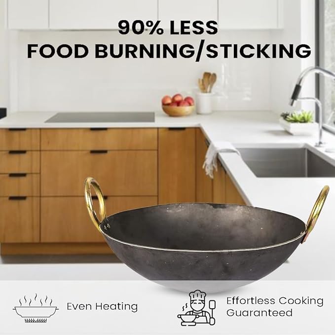 aluminium kadhai premium range of aluminum deep kadai | non induction | non stick | deep cooking (9 l) aluminium kadhai premium range of aluminum deep kadai | non induction | non stick | deep cooking (9 l)