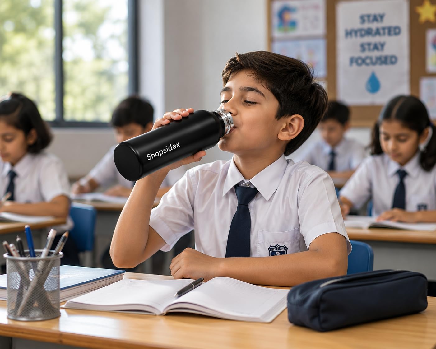 shipper water bottle 1000 stainless steel water bottle 1000 ml, single walled, isi certified i leak proof lid, rust proof i for school, office, gym i black black curve (pack 1) shipper water bottle 1000 stainless steel water bottle 1000 ml, single walled, isi certified i leak proof lid, rust proof i for school, office, gym i black black curve (pack 1)