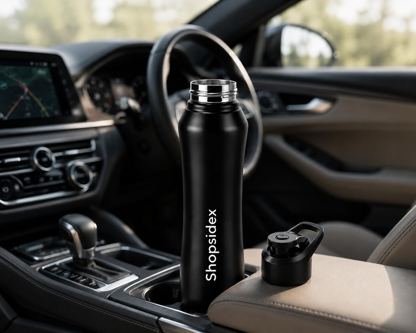 shipper water bottle 1000 stainless steel water bottle 1000 ml, single walled, isi certified i leak proof lid, rust proof i for school, office, gym i black black curve (pack 1) shipper water bottle 1000 stainless steel water bottle 1000 ml, single walled, isi certified i leak proof lid, rust proof i for school, office, gym i black black curve (pack 1)