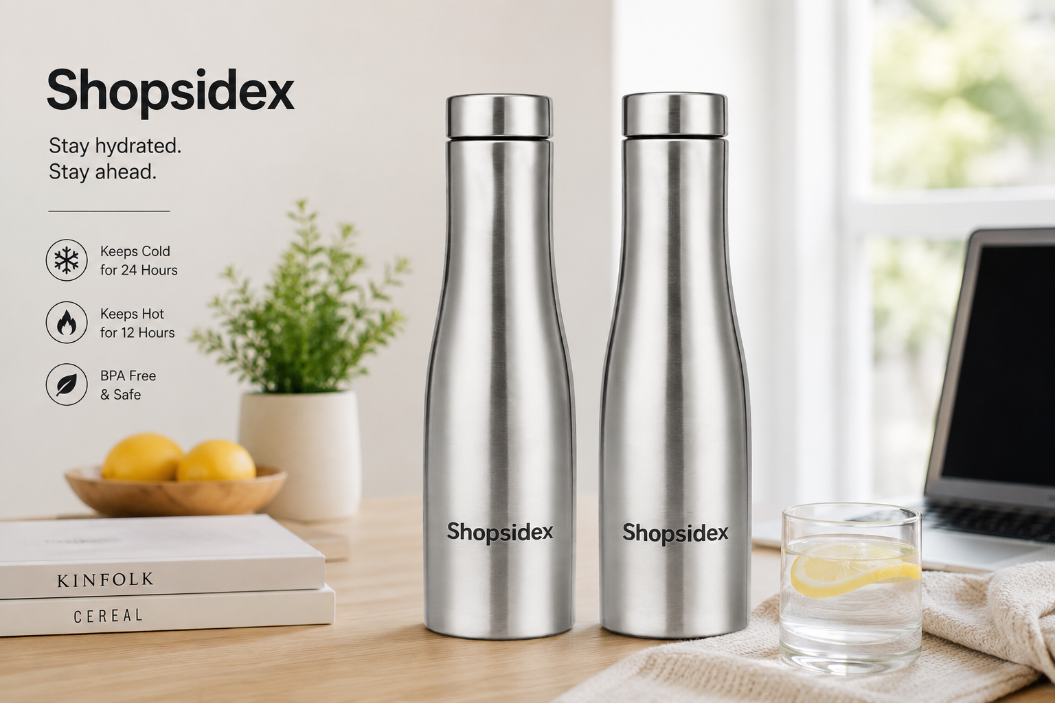 shopsidex water bottle quality hi rise stainless steel single wall 1000ml, fridge water bottle |bpa free | single wall leak proof, best for school/office/home/college/running (pack 2) shopsidex water bottle quality hi rise stainless steel single wall 1000ml, fridge water bottle |bpa free | single wall leak proof, best for school/office/home/college/running (pack 2)
