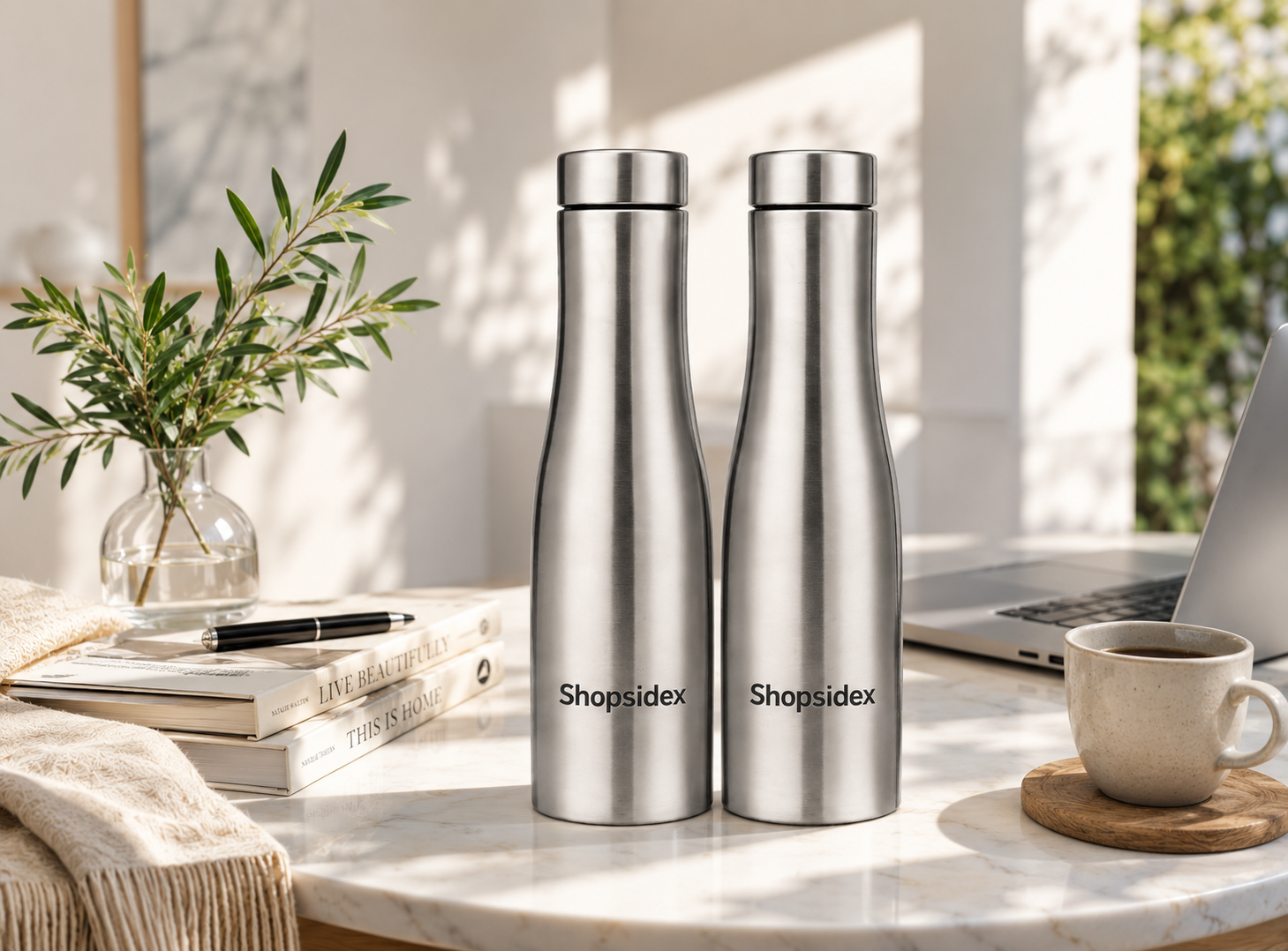 shopsidex water bottle quality hi rise stainless steel single wall 1000ml, fridge water bottle |bpa free | single wall leak proof, best for school/office/home/college/running (pack 2) shopsidex water bottle quality hi rise stainless steel single wall 1000ml, fridge water bottle |bpa free | single wall leak proof, best for school/office/home/college/running (pack 2)